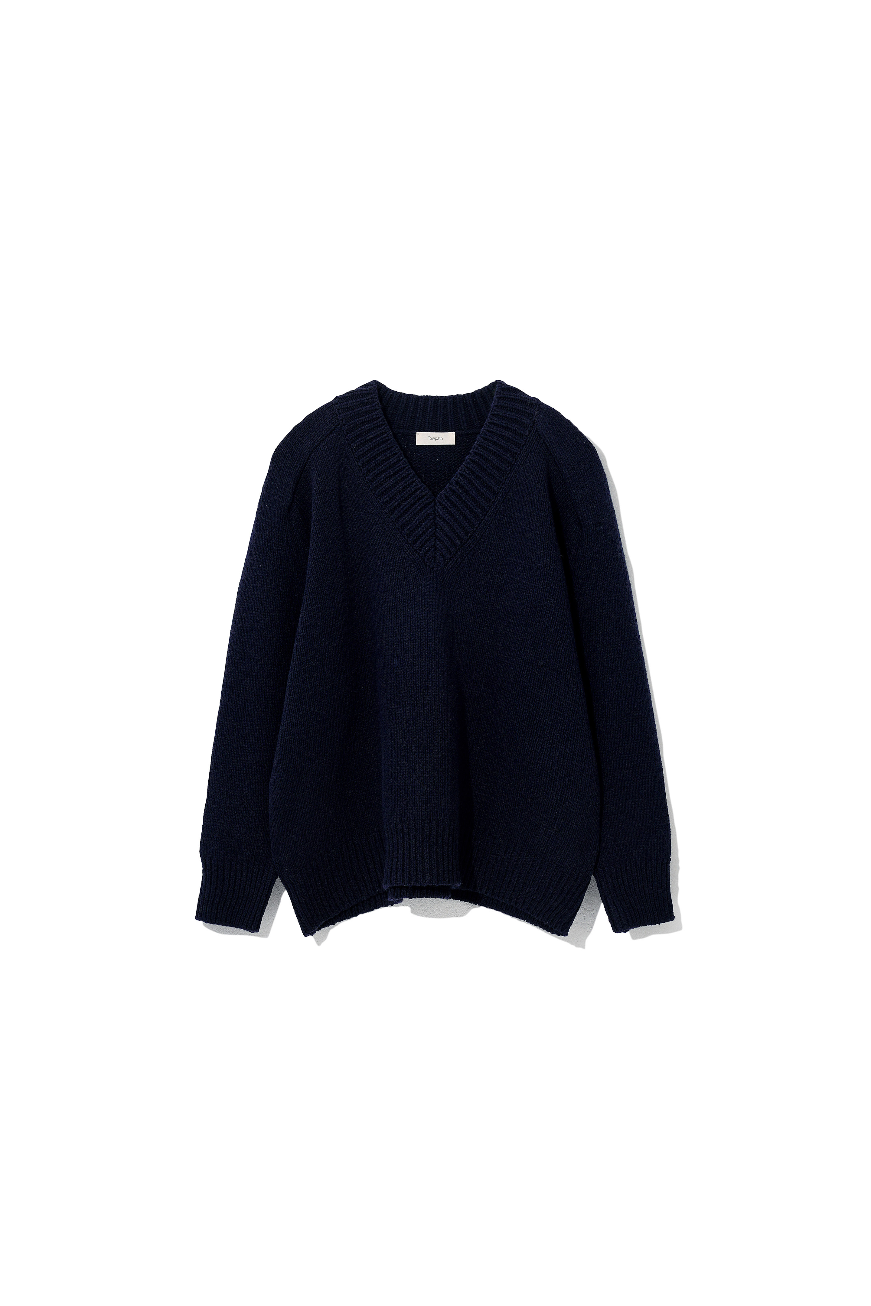 Towpath 010 Bulky Pullover (Navy)