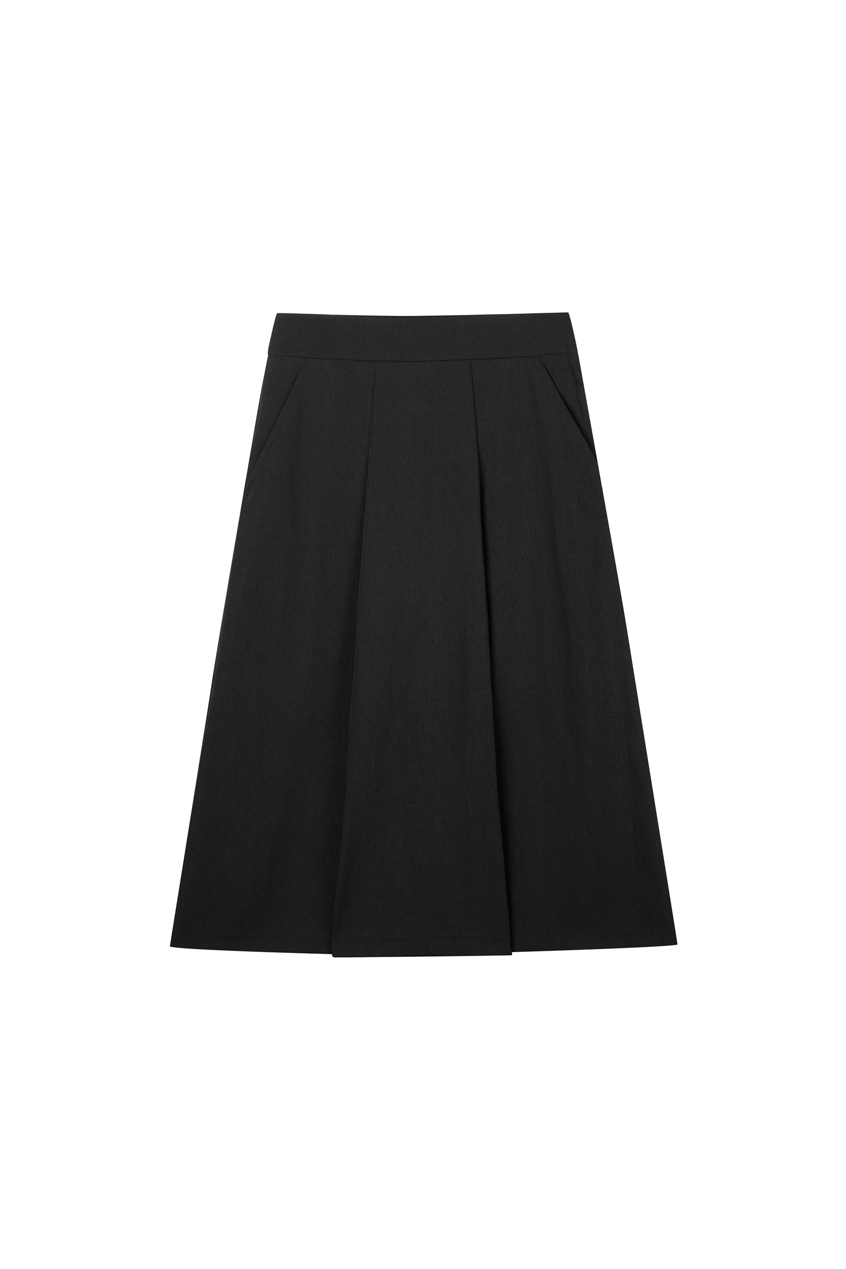 Phoebe Pleats Skirt Black