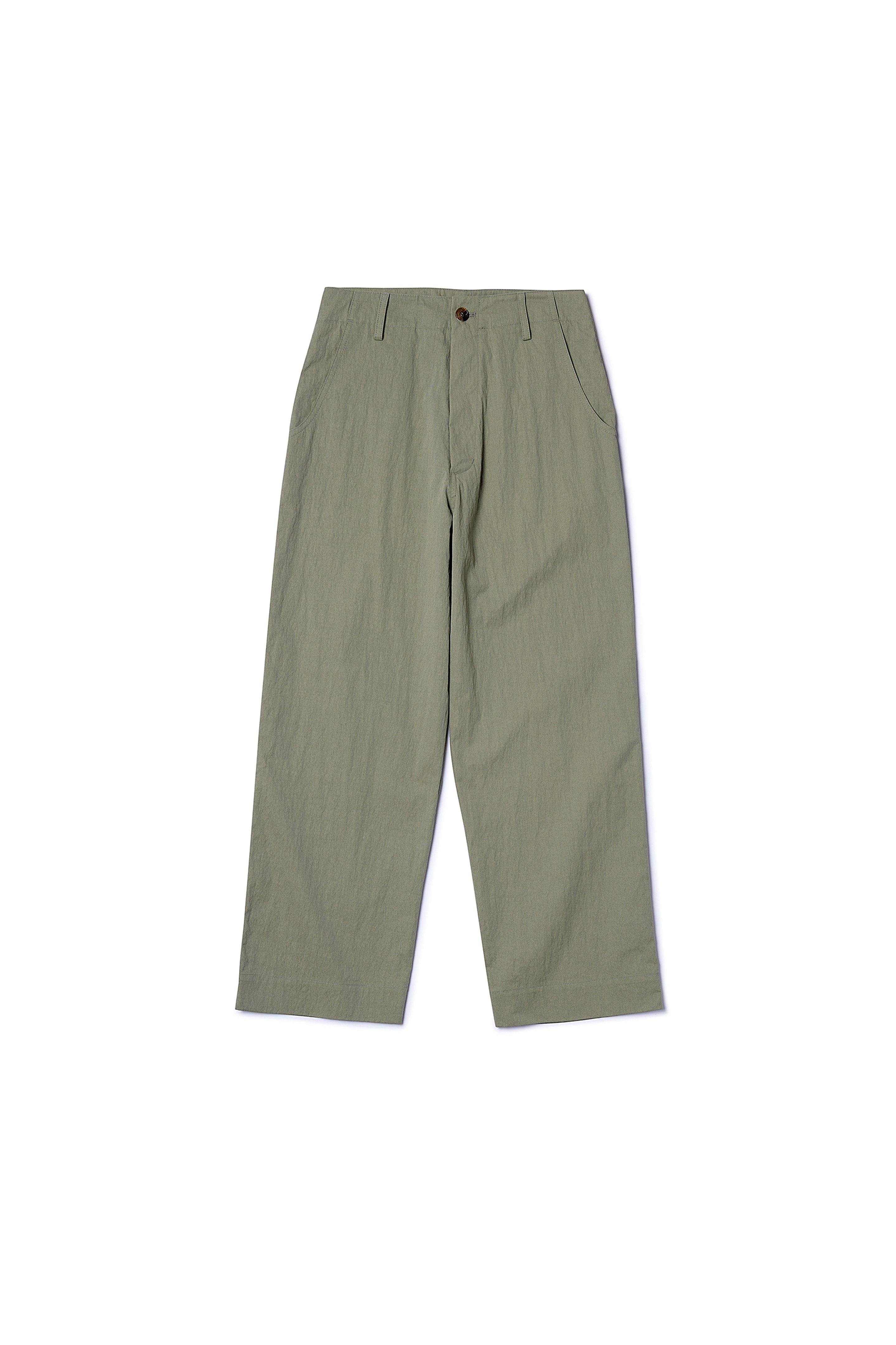 Towpath 003 Easy Cotton Pants (Khaki)