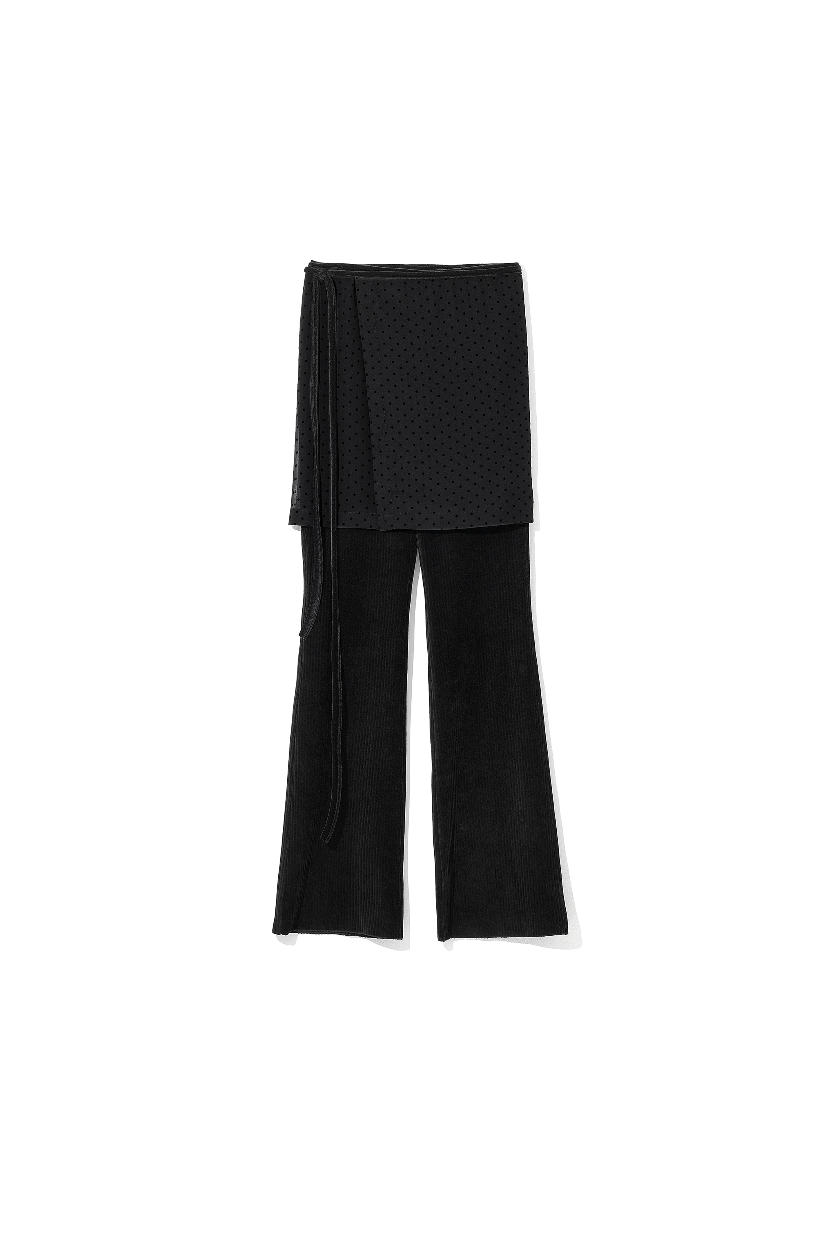 Lulu Wrap Pants(Winter Ver.) Black