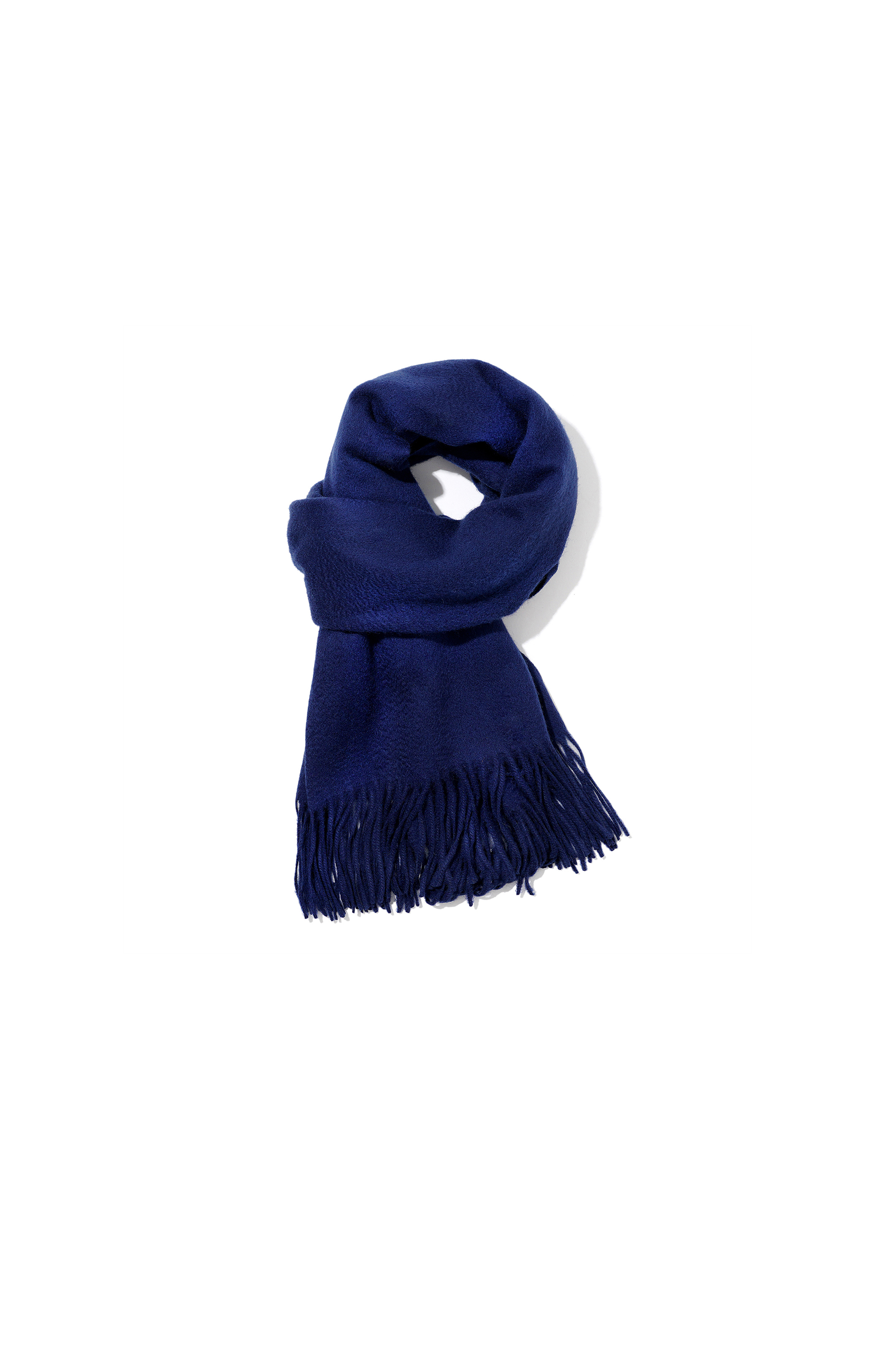 2nd) (Exclusive) Lambs Wool Scarf Blue