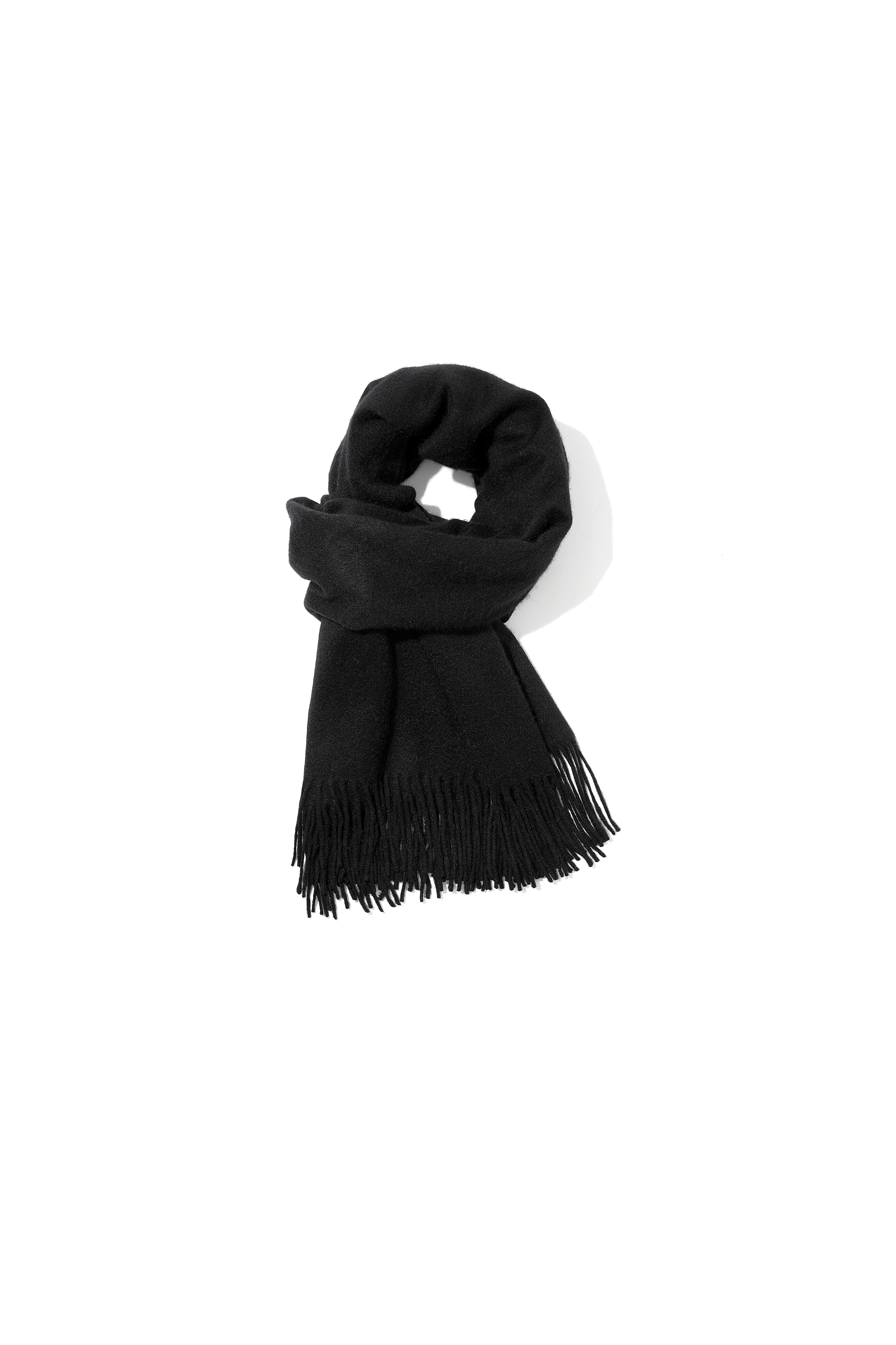 2nd) (Exclusive) Cashmere Scarf Black